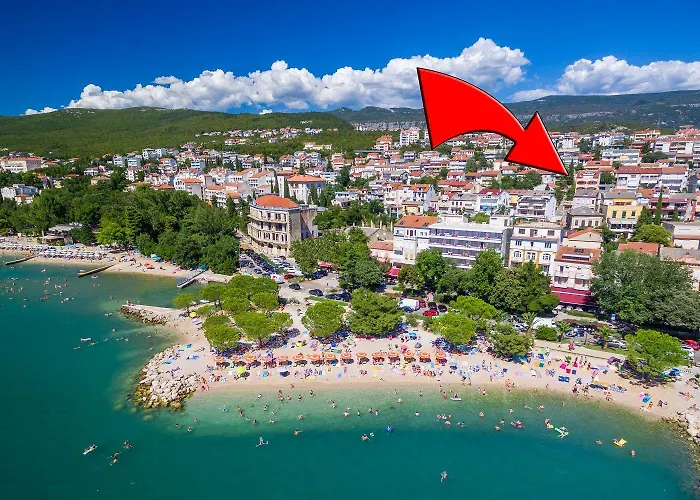 דירה Hundefreundliches Nur 350 Meter Zum Sandstrand Mit Privater Terrasse, Steingrill, Wifi קריקווניצה